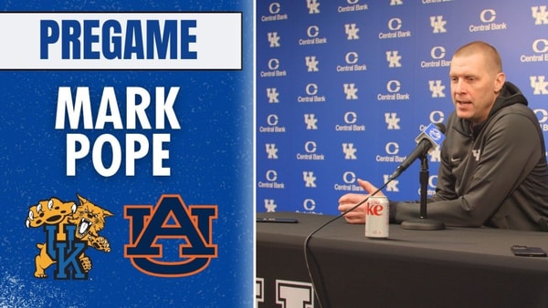 mark-pope-kentucky-auburn-injuries-balancing-postseason-portal-prep