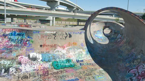 Bam Margera once took a hard fall at the Louisville Extreme Park, via David R. Lutman:Special to Courier Journal via Imagn Content Services, LLC