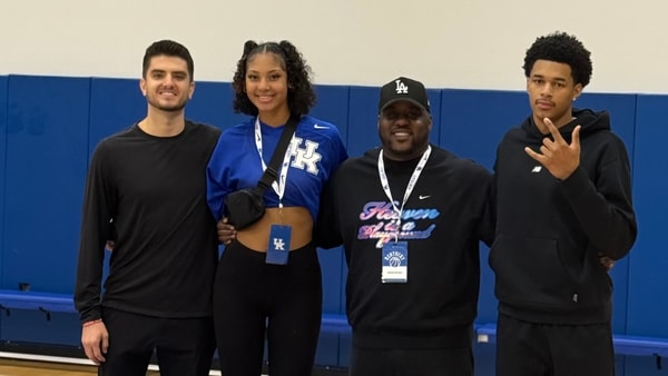 Kam Mercer on his Kentucky visit (Photo provided by Kam Mercer)