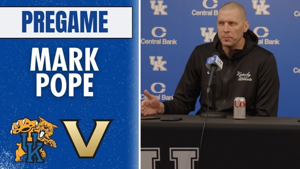 Mark Pope pre-Vanderbilt press conference