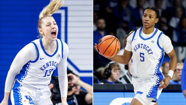 Clara Strack (left) and Tonie Morgan | Morgan Simmons, UK Athletics