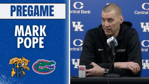 Mark Pope pre-Florida press conference