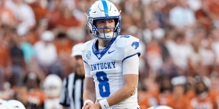 Kentucky QB Cutter Boley at Texas