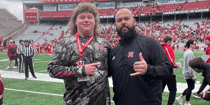 2027 IOL Reis Russell at Nebraska