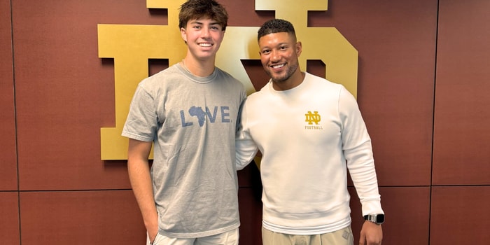 Teddy Jarrard and Marcus Freeman