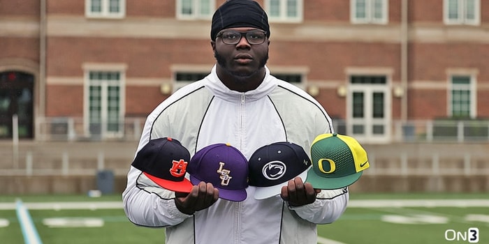 LSU is one of the final teams standing for 5-star OT Immanuel Iheanacho (Photo: Chad Simmons/On3)