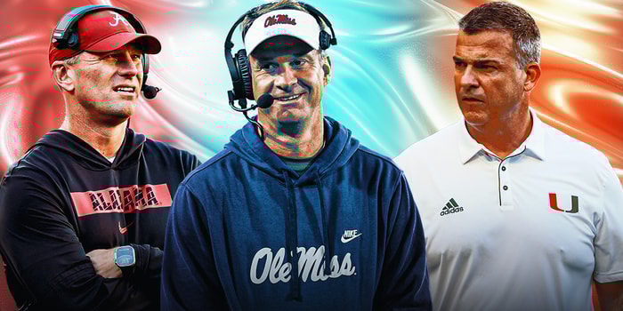 Kalen DeBoer, Lane Kiffin and Mario Cristobal afi