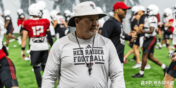 Texas Tech special teams coach Kenny Perry (photo by Pat Cockrell/RedRaiderSports.com)