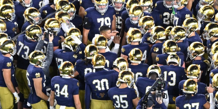 Marcus Freeman and Notre Dame