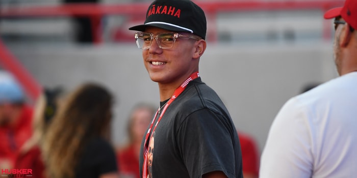 2026 QB Dayton Raiola at game in Nebraska