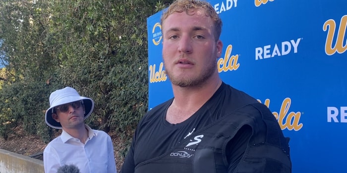 UCLA offensive lineman Garrett DiGiorgio