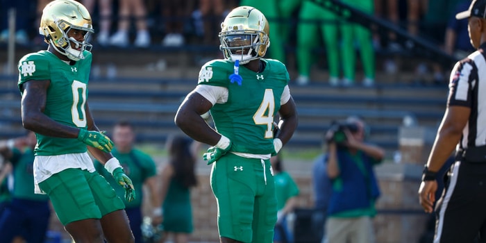 Notre Dame RB Jeremiyah Love Boise State