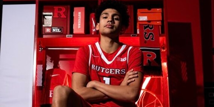 2028 guard Darius Bivins on his Rutgers Basketball Official Visit