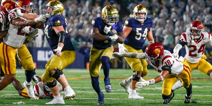 Notre Dame RB Jeremiyah Love USC