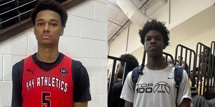 Lincoln Cosby (Photo credit: Jamie Shaw/Rivals) and Obinna Ekezie Jr. (Photo: Jacob Polacheck/KSR+)