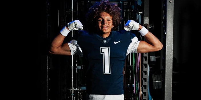 2026 defensive back Kallen Martinez on his UConn visit