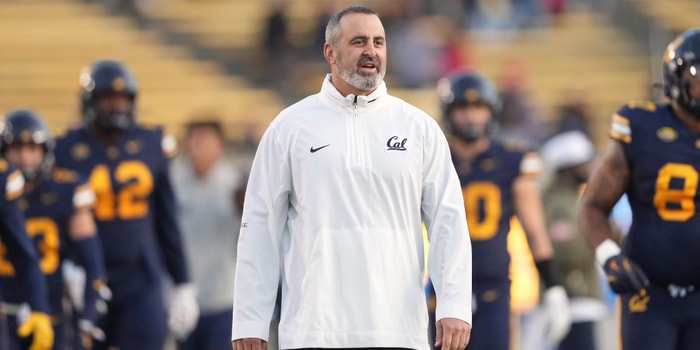 Cal interim head coach Nick Rolovich