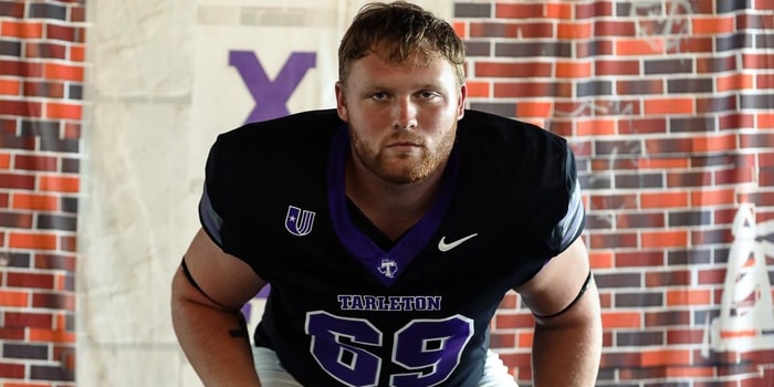 Tarleton State offensive lineman Braden Smith