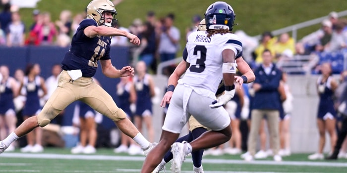 NCAA Football: Rice at Navy