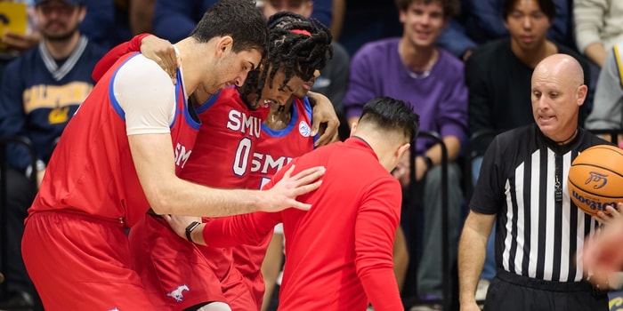 smu-misses-bj-edwards-after-ankle-injury-at-cal-suffers-disappointing-73-69-loss-to-bears