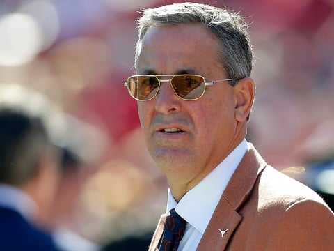 Texas athletic director Chris Del Conte