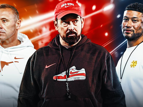 Ryan Day, Steve Sarkisian and Marcus Freeman afi