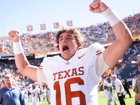 NCAA Football: Texas at Tennessee