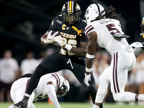 Mizzou running back Jamal Roberts
