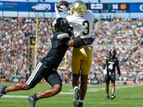 Notre Dame football vs. Purdue Boilermakers: Live updates, highlights ...