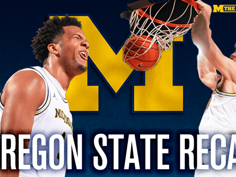 Michigan pulls out narrow exhibition win over Oregon State