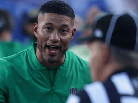 Notre Dame HC Marcus Freeman vs. BYU