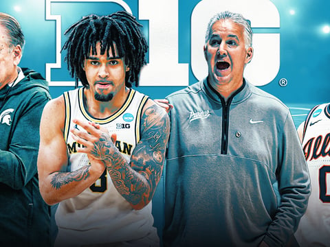 Big Ten- Tom Izzo, Elliot Cadeau, Matt Painter, David Mirkovic