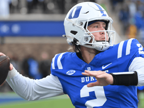 Duke QB Walker Eget