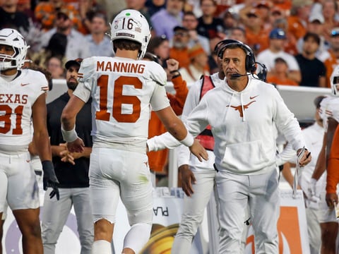 Arch Manning, Steve Sarkisian