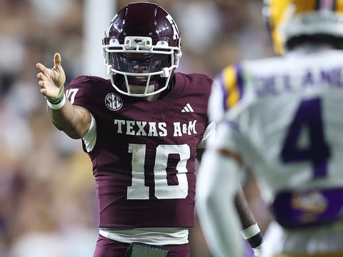 Texas A&M QB Marcel Reed vs. LSU