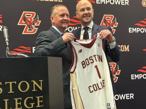 Luke Murray new BC men's basketball coach
