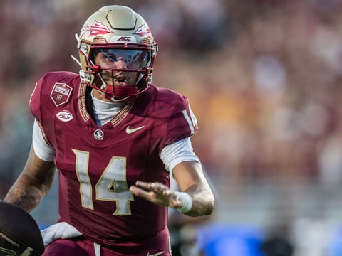 Florida State QB Ashton Daniels returns to game after targeting hit vs. Miami