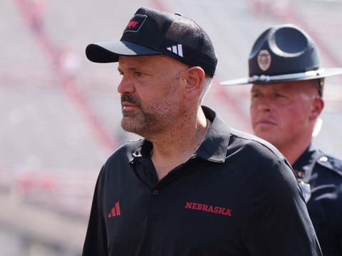 Nebraska football coach Matt Rhule vs. Ohio