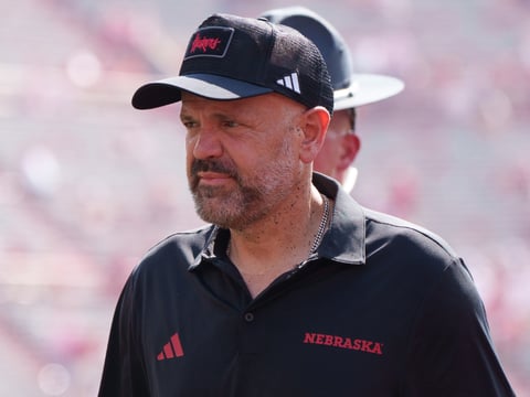 Nebraska football coach Matt Rhule vs. Ohio
