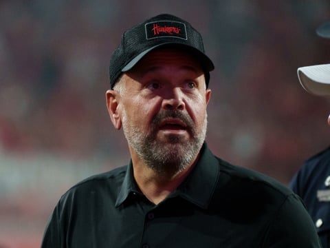 Nebraska football coach Matt Rhule