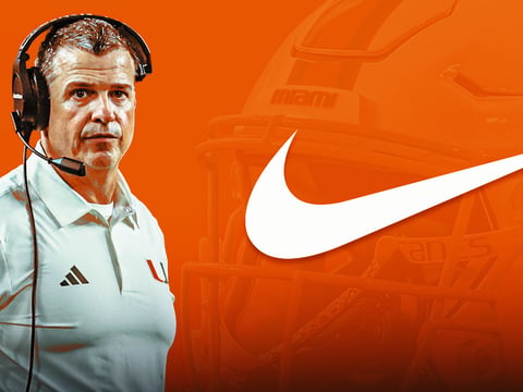 Mario Cristobal-Miami Hurricanes football-Nike