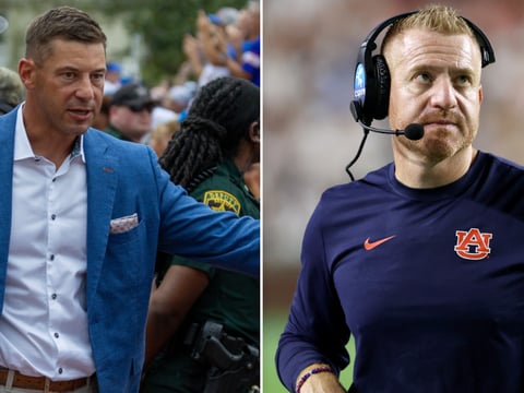 On3 - Joel Klatt picks Florida over Auburn, cites Jon Sumrall, Gat - hookly