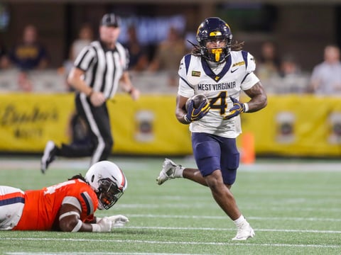 WVU RB Cam Cook