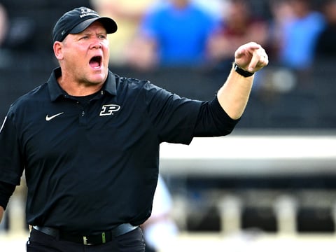 Purdue coach Barry Odom