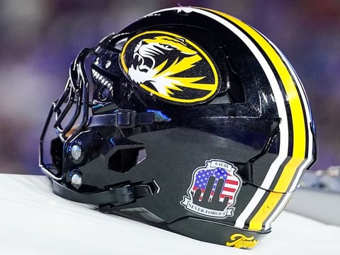 Mizzou helmet