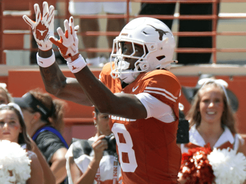 Texas WR Cam Coleman