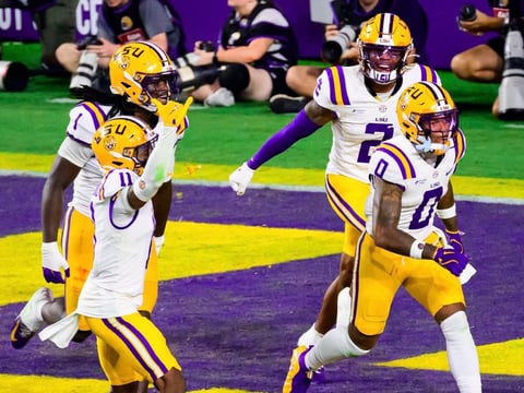 LSU defense vs Texas A&M