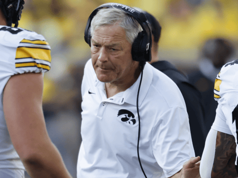 Iowa HC Kirk Ferentz