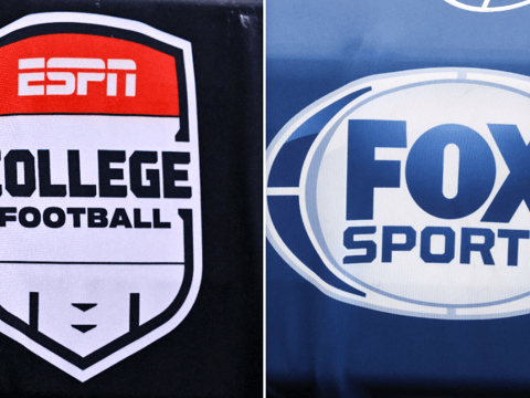 ESPN college football, FOX Sports logos