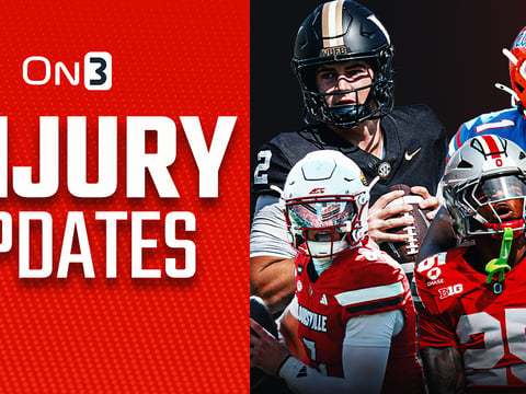 college football week 5 injury report updates